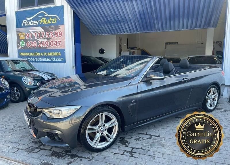 Usado BMW 430 Cabriolet Comfort Edition 258 CV (189 kW) 2015 Gris / plata Descapotable