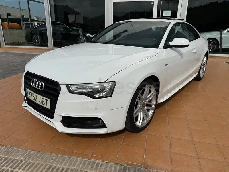 Usado Audi A5 S-Line 225 CV (165 kW) 2015 Blanco Coupe