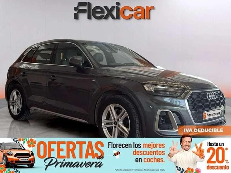 Usado Audi Q5 S-Line 163 CV (119 kW) 2022 Gris SUV