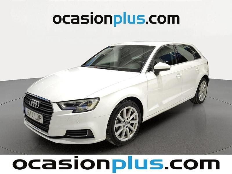 Usado Audi A3 Sportback Design 116 CV (85 kW) 2019 Blanco Utilitario