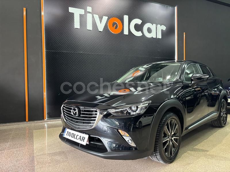 Negro Usado 2016 Mazda CX-3 Luxury SUV | 13.800 € (Precio justo) - Imagen 1/4