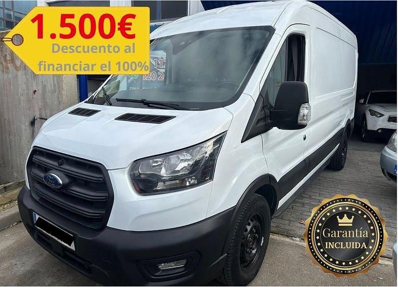 Usado Ford Transit Ambiente 125 CV (91 kW) 2023 Blanco Van