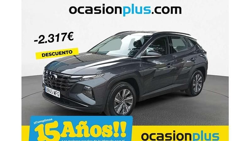 Gris Usado 2023 Hyundai Tucson SUV | 21.810 € (Buen precio) - Imagen 1/4