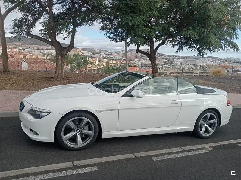 Usado BMW 635 Cabriolet 286 CV (210 kW) 2008 Blanco Descapotable