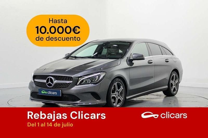 Gris Usado 2018 Mercedes CLA200 Shooting Brake Familiar | 18.090 € (Super precio) - Imagen 1/4