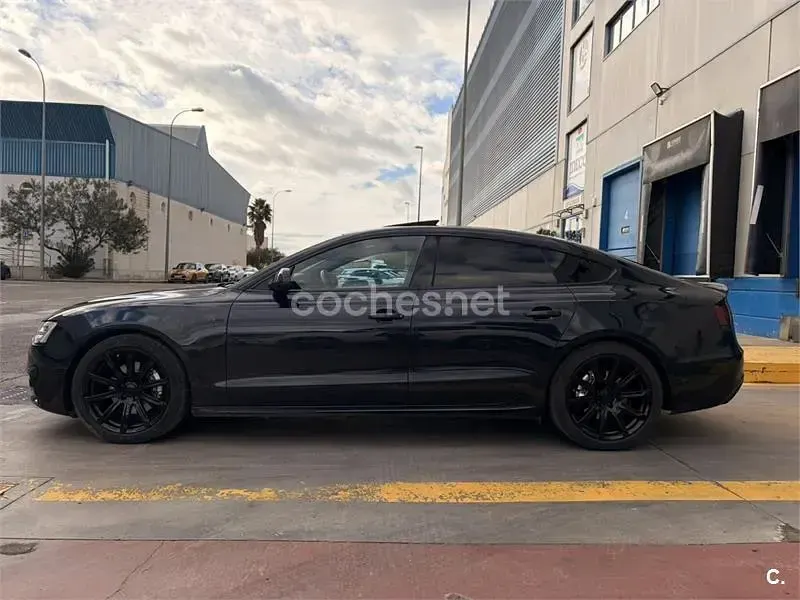 Usado Audi A5 Sportback S-Line 150 CV (110 kW) 2016 Azul Utilitario