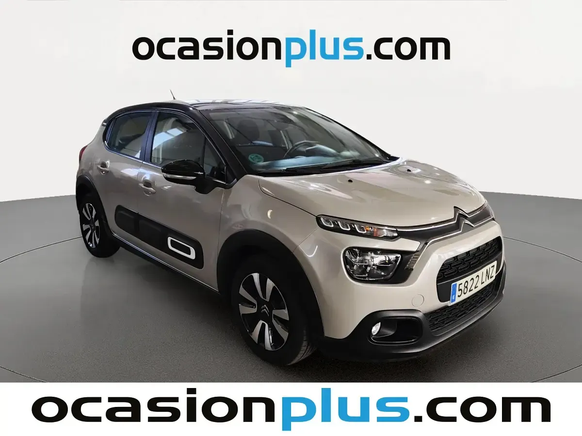 Usado Citroën C3 Feel 83 CV (61 kW) 2021 Beige Utilitario