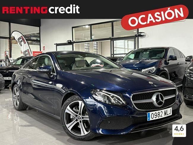 Usado Mercedes E220 194 CV (142 kW) 2019 Azul Coupe