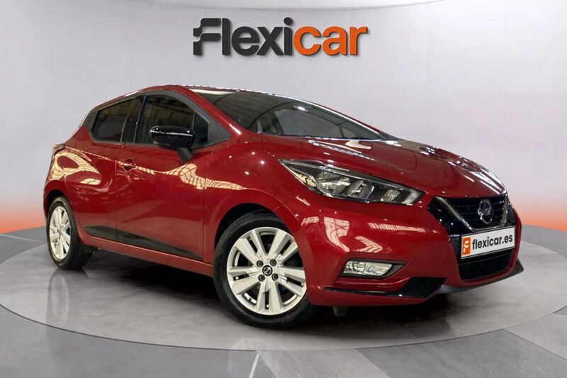 Rojo Usado 2019 Nissan Micra N-Connecta Utilitario | 12.390 € (Precio justo) - Imagen 1/4