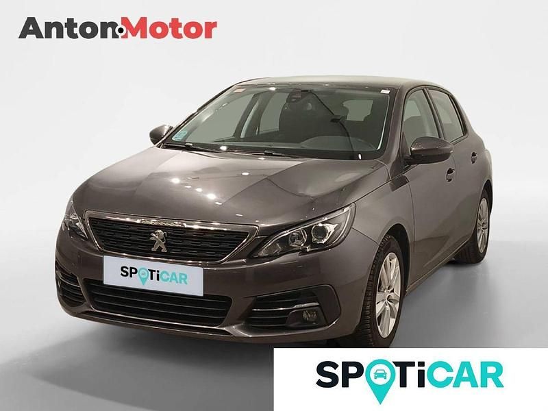 Usado Peugeot 308 Active 131 CV (96 kW) 2021 Gris Utilitario