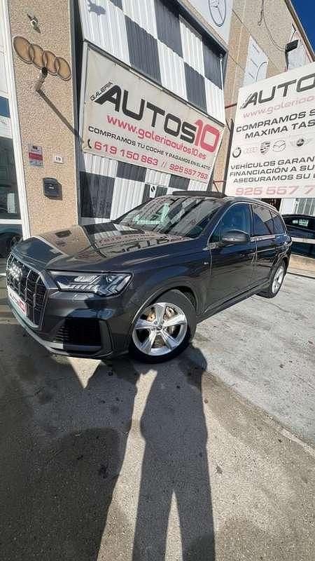 Gris Usado 2020 Audi Q7 S-Line SUV | 49.950 € - Imagen 1/4
