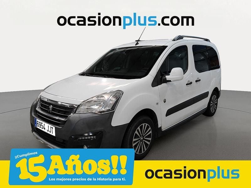 Blanco Usado 2015 Peugeot Partner Outdoor Monovolumen | 10.990 € (Super precio) - Imagen 1/4