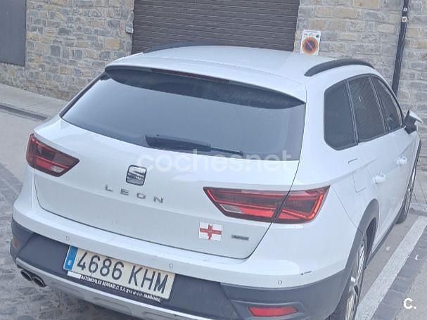 Käytetty Seat Leon 150 HP (110 kW) 2018 Valkoinen Farmari