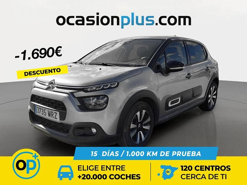 Gris / plata Usado 2024 Citroën C3 Origins Berlina | 12.990 € (Precio justo) - Imagen 1/4