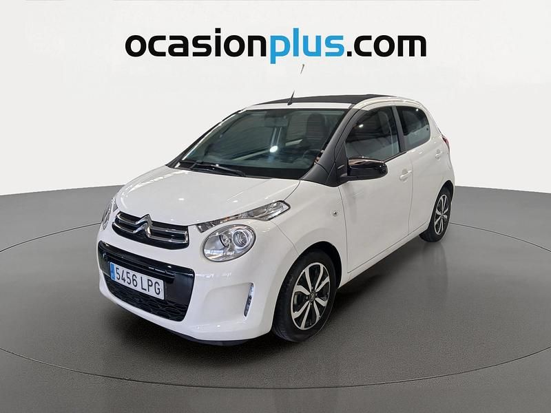 Usado Citroën C1 Shine 72 CV (52 kW) 2021 Blanco Utilitario