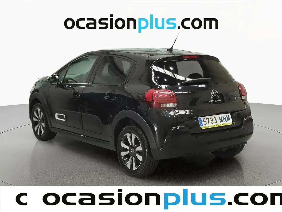 Usado Citroën C3 PureTech 83 CV (61 kW) 2024 Negro Berlina