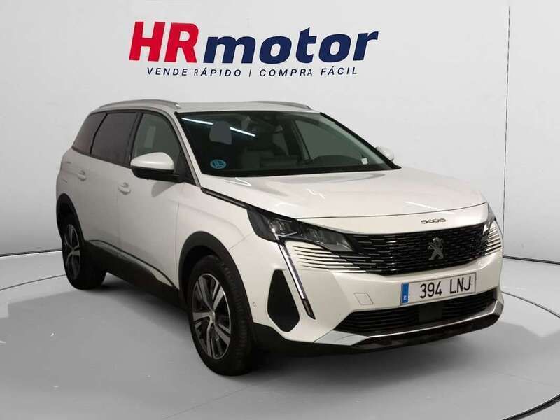 Blanco Usado 2021 Peugeot 5008 Allure Monovolumen | 20.690 € (Precio justo) - Imagen 1/4