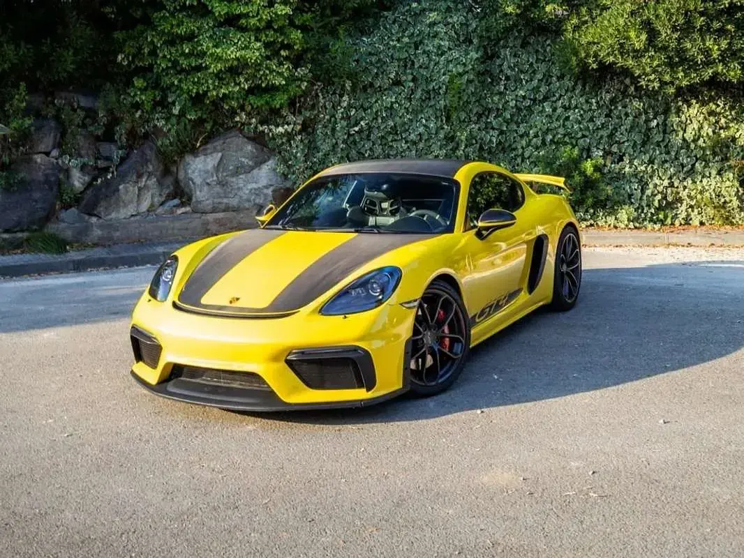 Usado Porsche 718 419 CV (308 kW) 2020 Amarillo Coupe