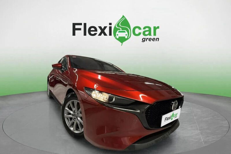 Rojo Usado 2019 Mazda 3 Berlina | 18.090 € (Precio justo) - Imagen 1/4