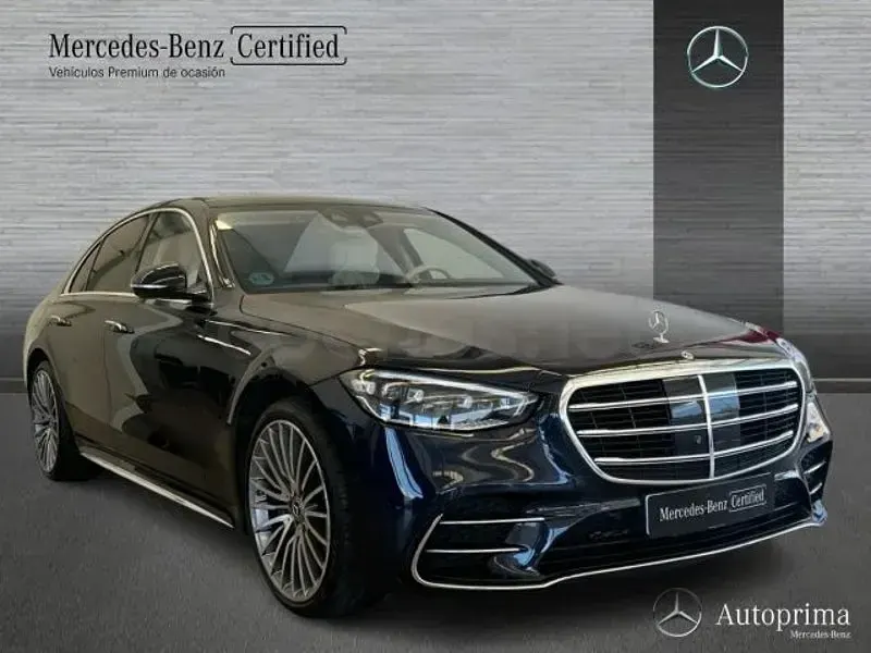 Usado Mercedes S400 330 CV (242 kW) 2023 Azul Berlina