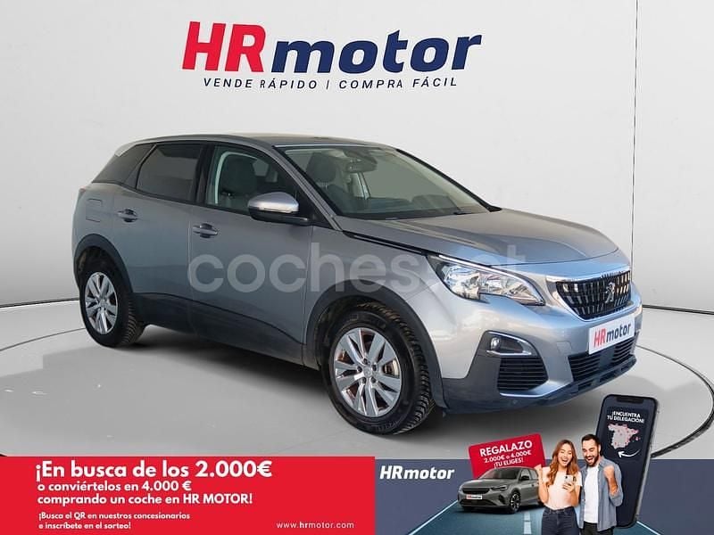 Gris / plata Usado 2020 Peugeot 3008 Active SUV | 13.590 € (Precio justo) - Imagen 1/4