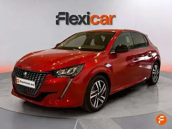 Usado Peugeot 208 Allure 100 CV (73 kW) 2022 Rojo Utilitario
