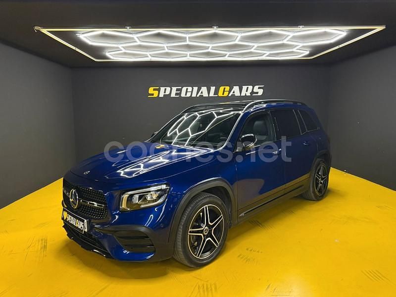 Usado Mercedes GLB200 150 CV (110 kW) 2021 Azul SUV
