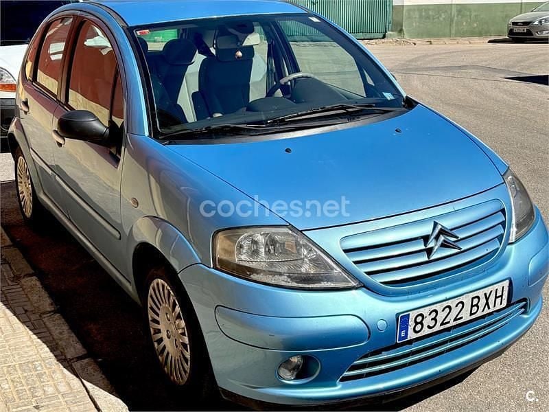 Usado Citroën C3 Exclusive 70 CV (51 kW) 2002 Azul Utilitario