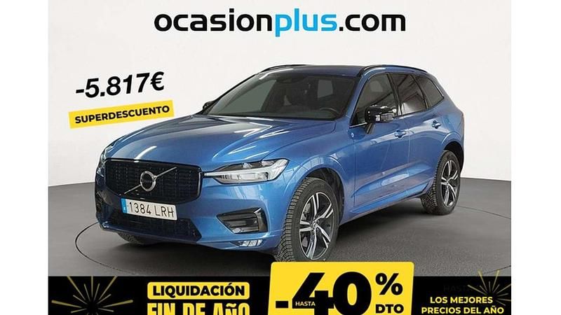 Azul Usado 2021 Volvo XC60 R-Design SUV | 33.173 € (Precio justo) - Imagen 1/4