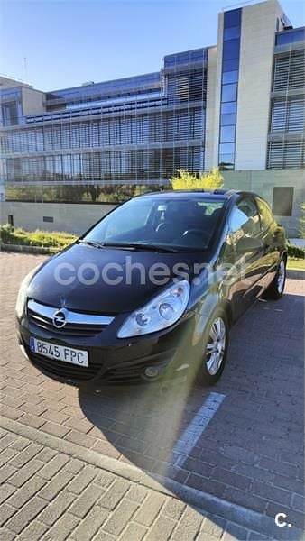 Usado Opel Corsa Enjoy 90 CV (66 kW) 2007 Negro Utilitario