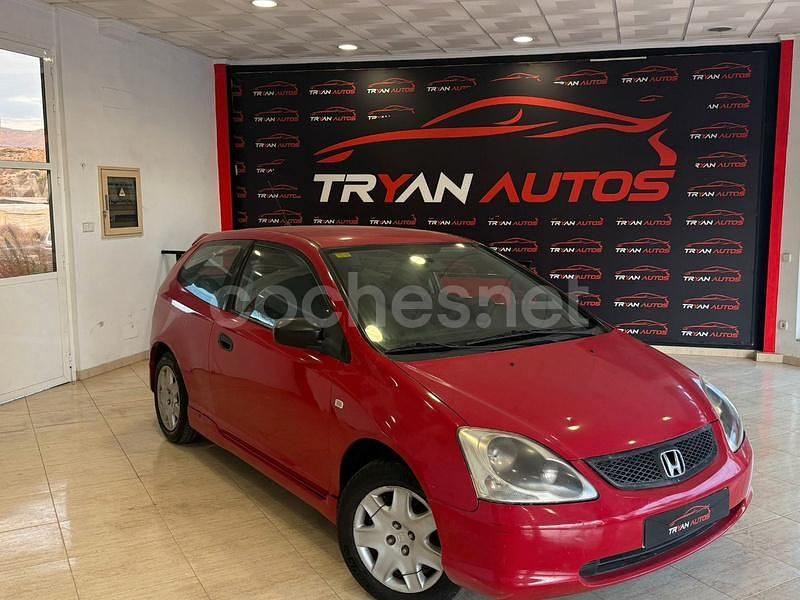 Rojo Usado 2004 Honda Civic Sport Berlina | 2299 € (Precio justo) - Imagen 1/4