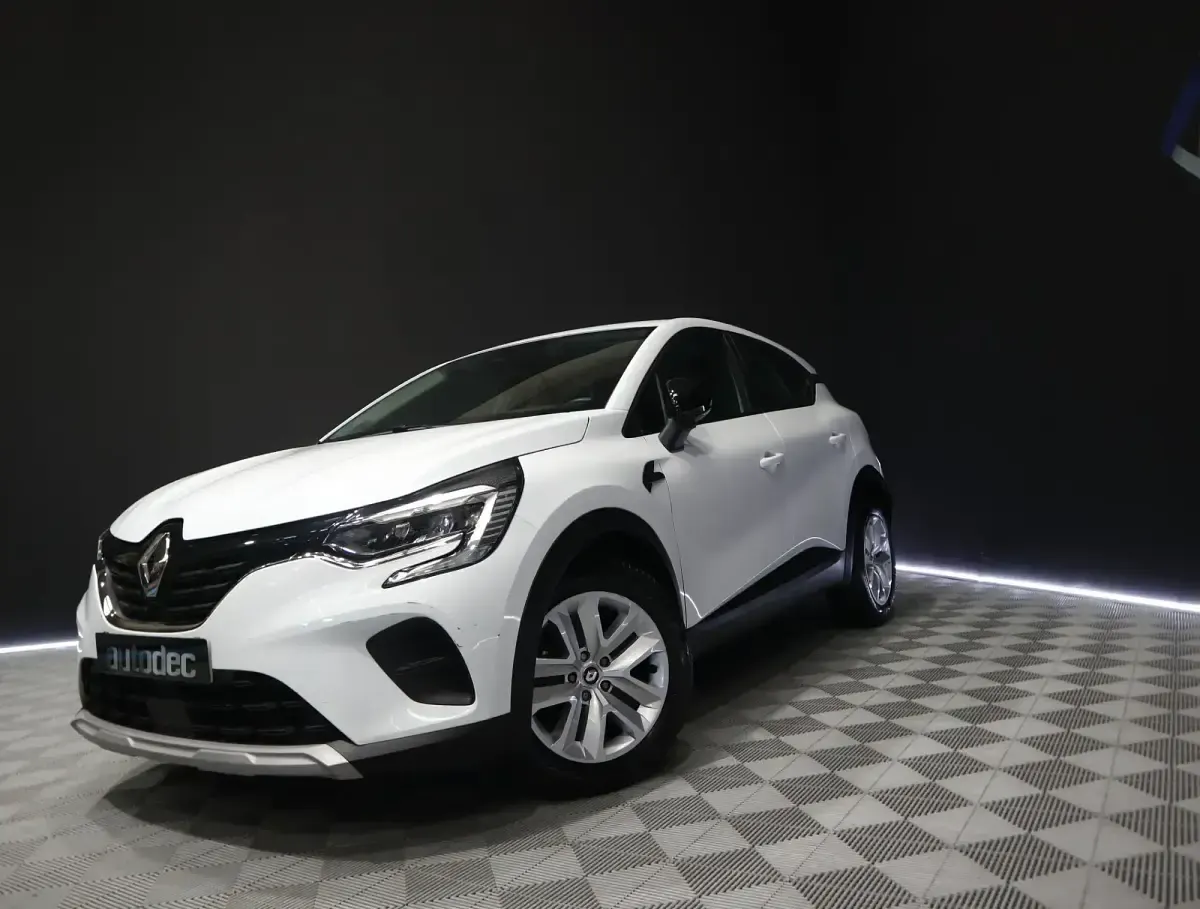 Usado Renault Captur Intens 90 CV (66 kW) 2021 Blanco SUV