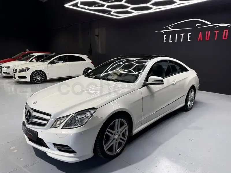 Usado Mercedes E350 265 CV (194 kW) 2013 Blanco Coupe