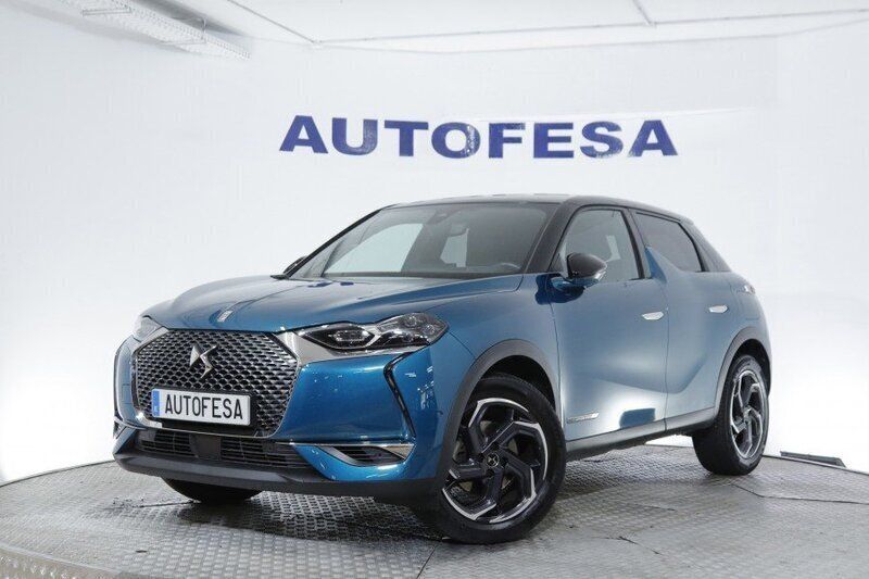 Azul Usado 2019 DS Automobiles DS3 Crossback Grand Chic SUV | 16.390 € (Precio justo) - Imagen 1/4