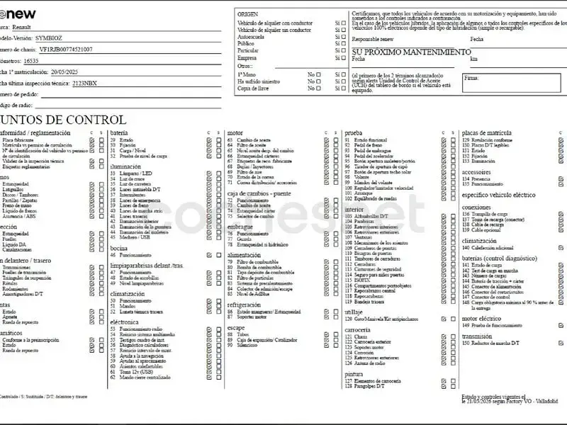 Usado Renault Symbioz Techno 145 CV (106 kW) 2025 Rojo SUV