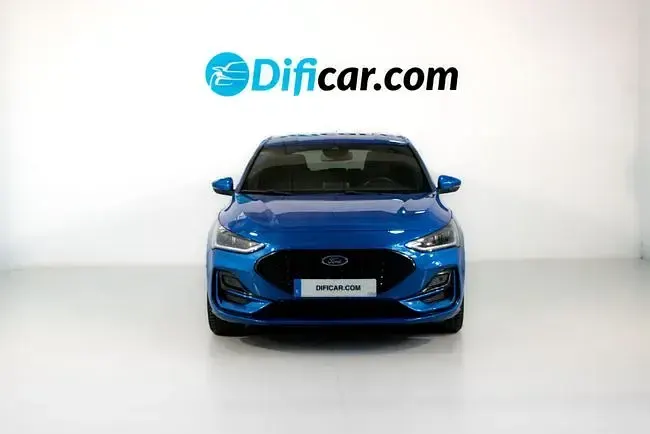 Usado Ford Focus ST-Line 125 CV (91 kW) 2023 Azul Berlina