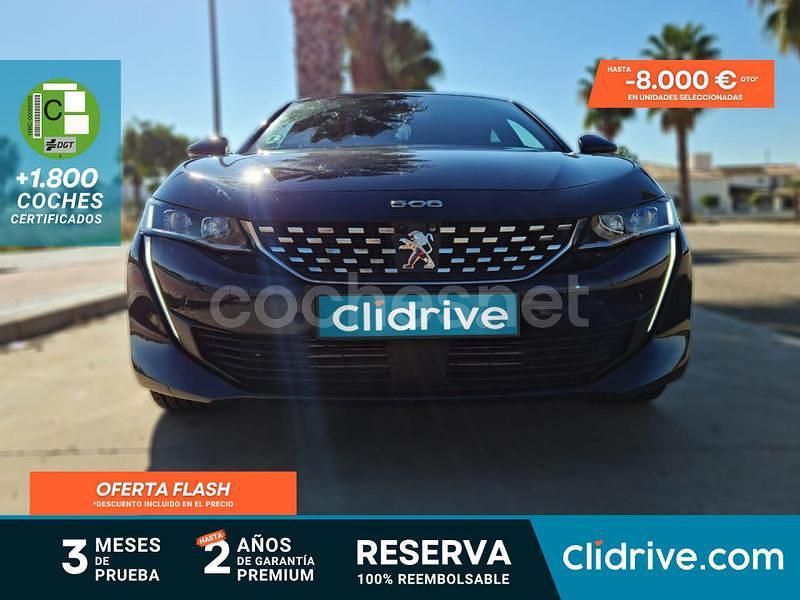 Azul Usado 2018 Peugeot 508 GT Berlina | 22.390 € (Precio justo) - Imagen 1/3