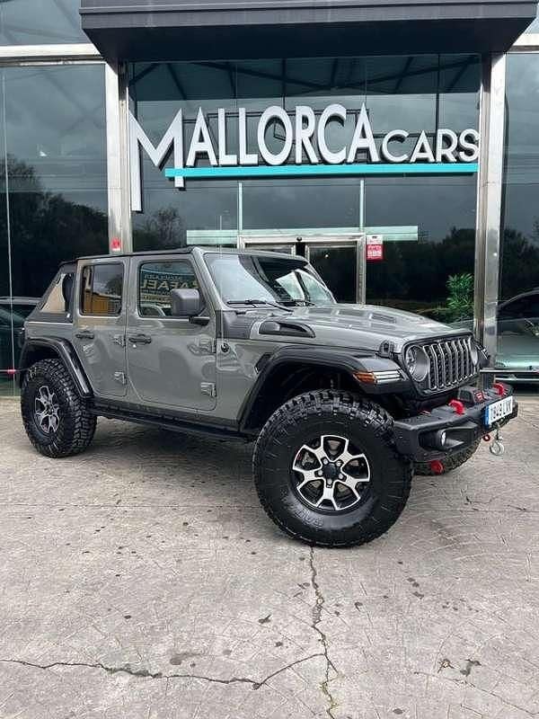 Usado Jeep Wrangler Unlimited Rubicon 268 CV (197 kW) 2021 Gris SUV