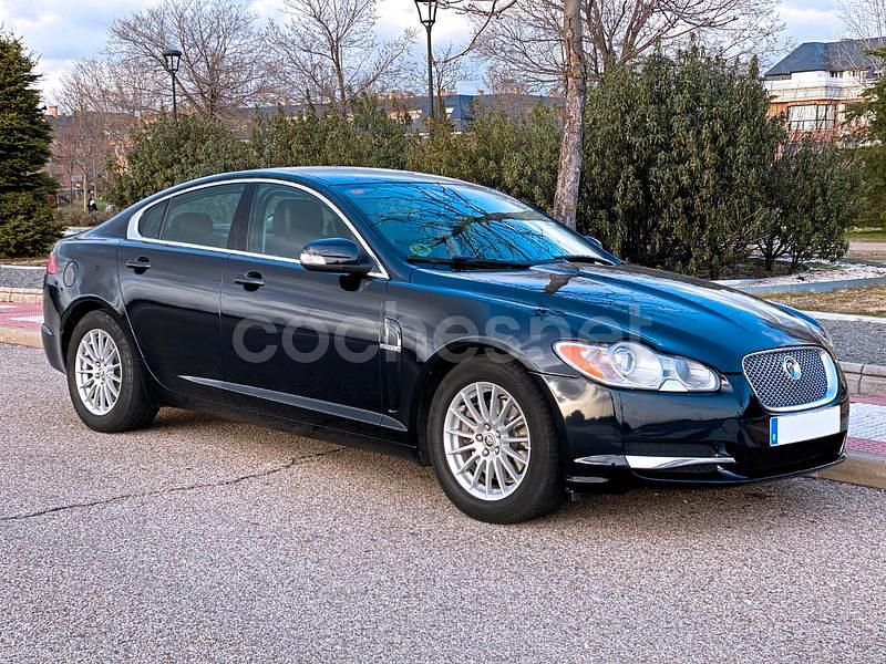Usado Jaguar XF Luxury 239 CV (175 kW) 2008 Azul Berlina