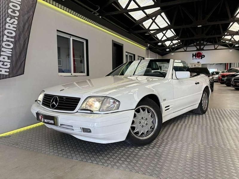 Usado Mercedes SL500 320 CV (235 kW) 1996 Blanco Descapotable