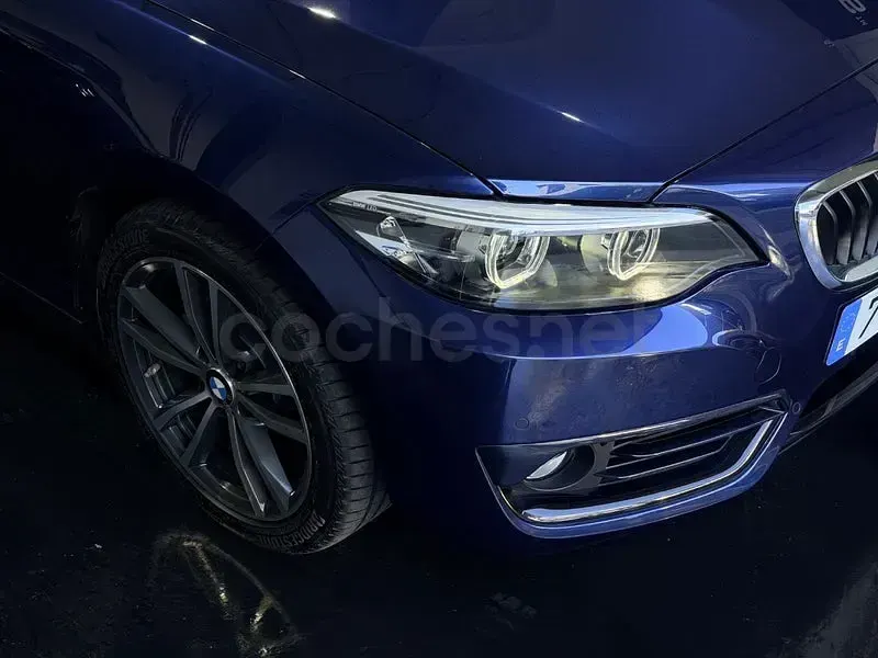 Usado BMW 218 Comfort Edition 136 CV (100 kW) 2018 Azul Coupe