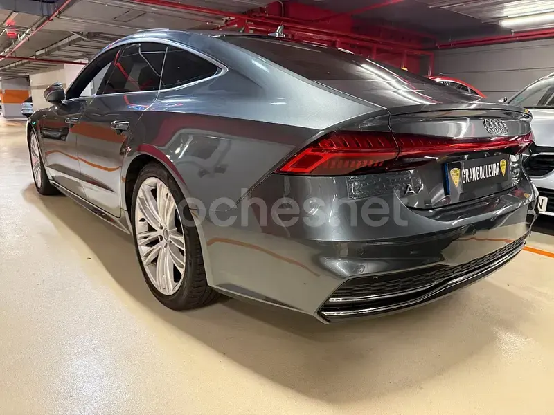 Usado Audi A7 Sportback S-Line 286 CV (210 kW) 2019 Gris / plata Utilitario