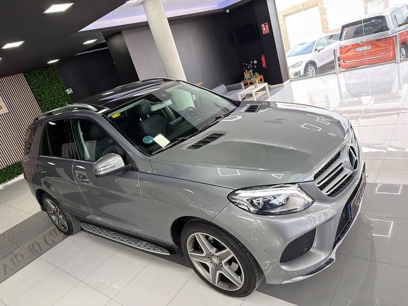 Usado Mercedes GLE250 204 CV (150 kW) 2015 Gris / plata SUV
