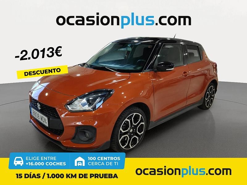 Naranja Usado 2023 Suzuki Swift Sport Berlina | 22.150 € (Un poco caro) - Imagen 1/4
