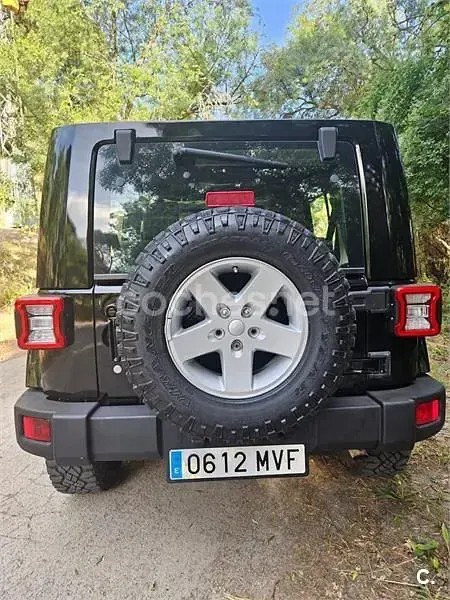 Usado Jeep Wrangler Rubicon 200 CV (147 kW) 2008 Negro SUV