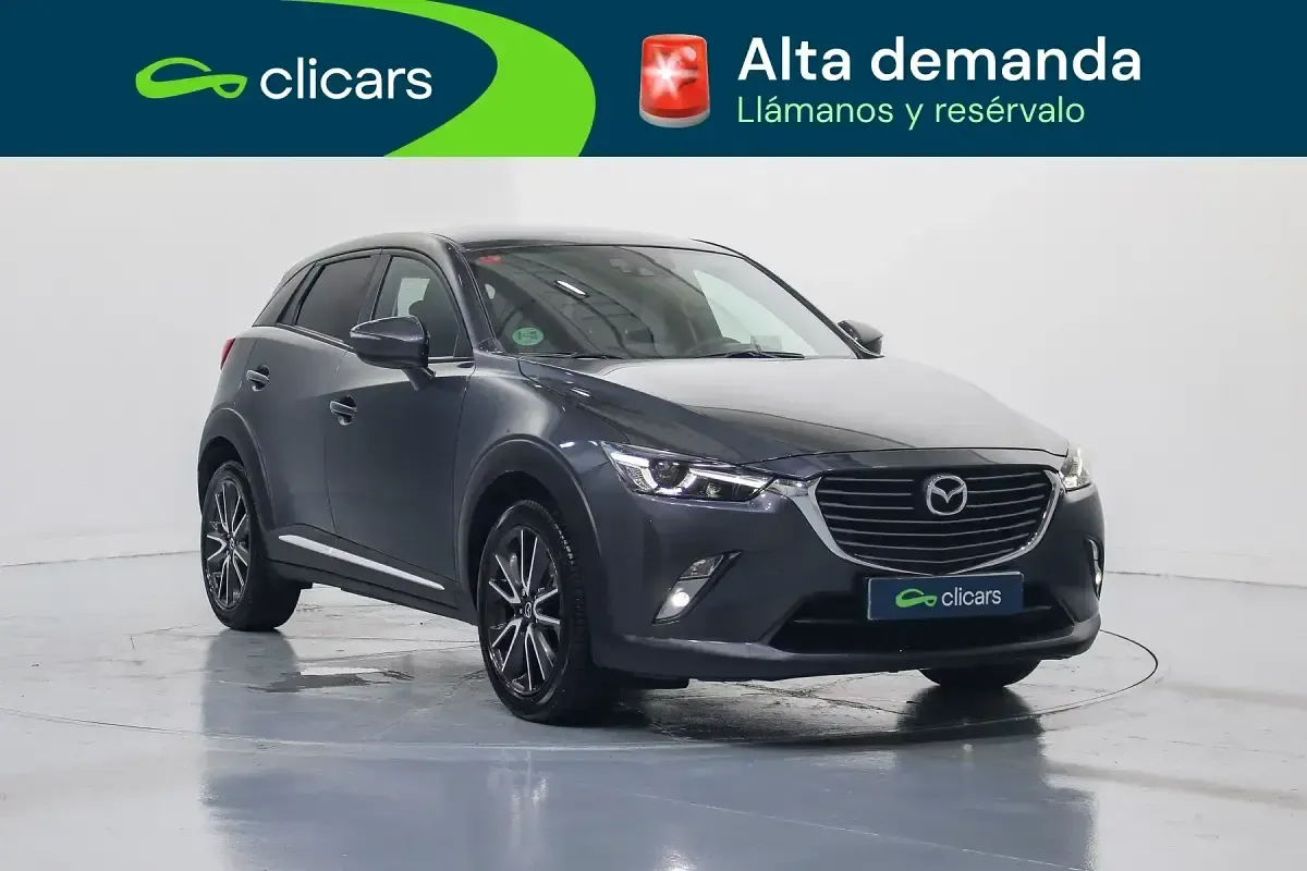 Usado Mazda CX-3 Style 120 CV (88 kW) 2015 Azul SUV