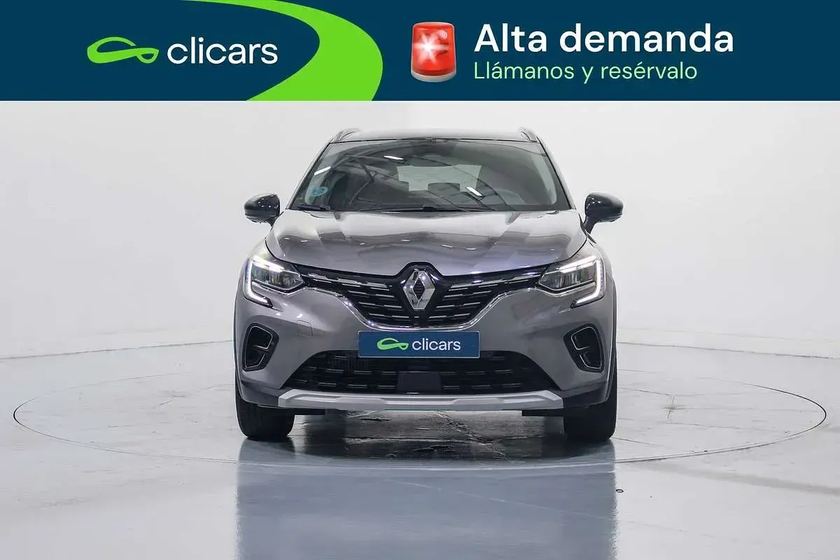 Usado Renault Captur Techno 91 CV (66 kW) 2024 Gris SUV