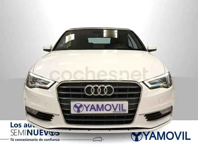 Usado Audi A3 Cabriolet Ambition 110 CV (80 kW) 2015 Blanco Descapotable
