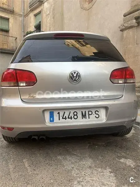 Usado VW Golf VI Sport 110 CV (80 kW) 2010 Gris / plata Utilitario