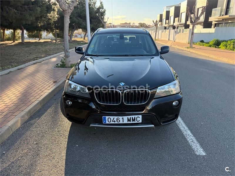 Usado BMW X3 177 CV (130 kW) 2011 Negro SUV
